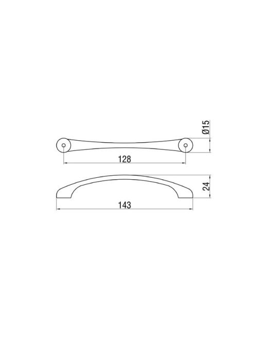 BÚTORFOGANTYÚ C293/11 128 GALVANIZÁLT NIKKEL