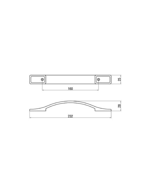 BÚTORFOGANTYÚ C305/11 160 GALVANIZÁLT NIKKEL