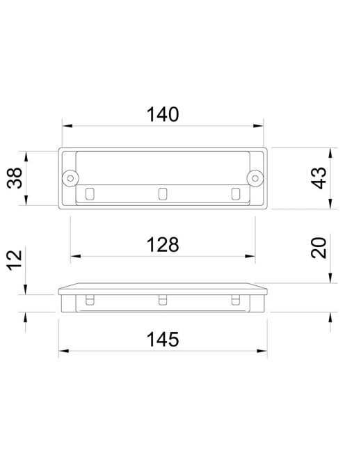 BÚTORFOGANTYÚ C307/31 128 MATT KRÓM