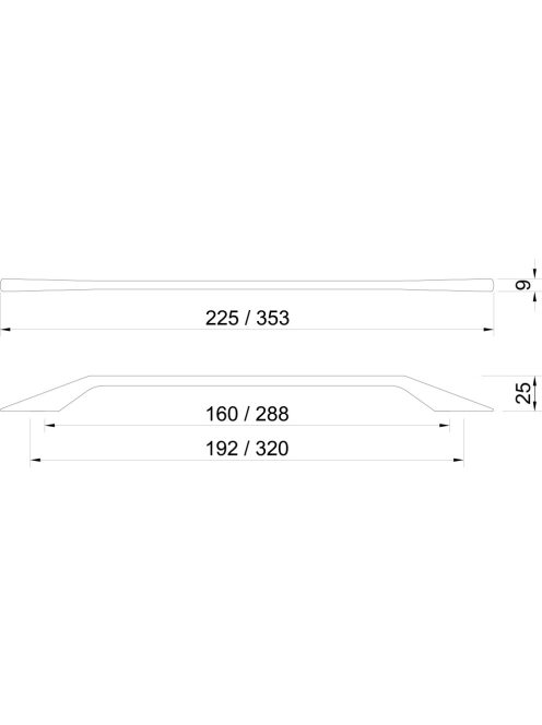 BÚTORFOGANTYÚ 402 A/11 288/320 GALVANIZÁLT NIKKEL