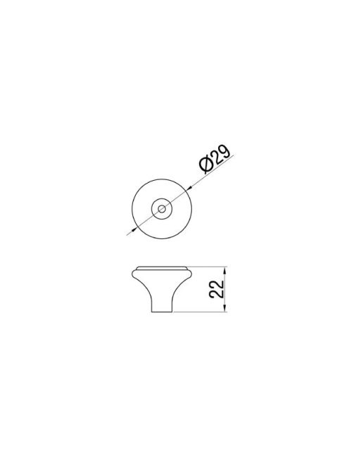 BÚTORFOGANTYÚ 229-30 29 ANTIKOLT BRONZ