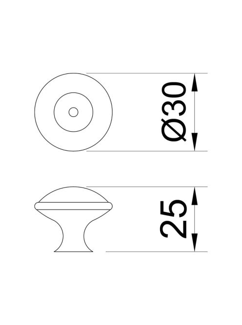 BÚTORFOGANTYÚ 2028-30 30 ANTIK FIRENZE