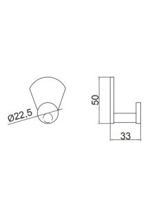 FOGAS 2334/ZN1KV1S . KRÓM, ÖNTAPADÓS