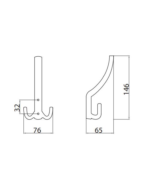 FOGAS E1008 32 ANTIKOLT BRONZ