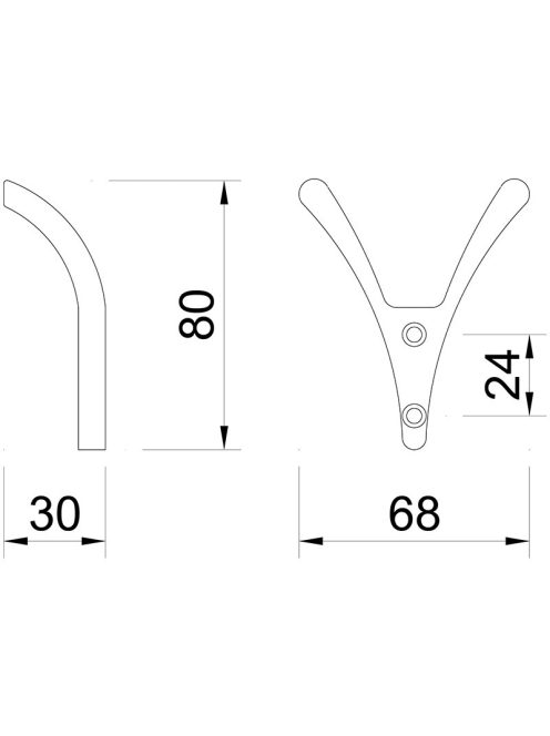 FOGAS E1021 KRÓM