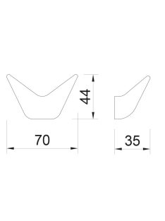 FOGAS E1034 FEKETE