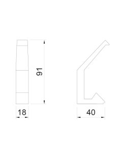 FOGAS ART 1400 18x91x47 mm NIKKEL