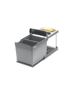 HULLADÉKGYŰJTŐ ART 516 2x16L, 343x475x372 mm SZÜRKE