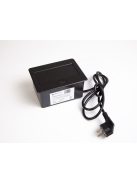  IRODABÚTOR TARTOZÉKOK KONNEKTOR ELOSZTÓ MODULBOX MINI - 2×230V MATT FEKETE