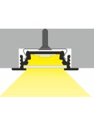 LED profil Groove 10, eloxált alumínium, 3m