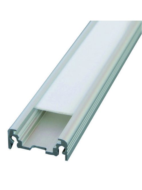 LED profil Surface, eloxált alumínium, 3m
