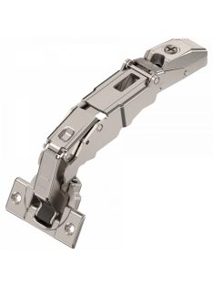   CLIP top Széles nyitásszögű kivetőpánt beugrás nélkül 155°, ráütődő, edény: csavarok Nikkelezett