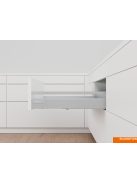 Blum tandembox antaro B 270 Blumotion szürke frontkihúzásos 30 kg magasító korlátos fiókrendszer garnitúra