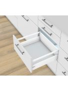 Blum tandembox antaro B 600 Tip-on Blumotion szürke frontkihúzásos 30 kg magasító korlátos fiókrendszer garnitúra 0-20 kg összsúly