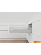 Blum tandembox antaro B 650 Tip-on Blumotion szürke frontkihúzásos 65 kg magasító korlátos fiókrendszer garnitúra 30-65 kg összsúly