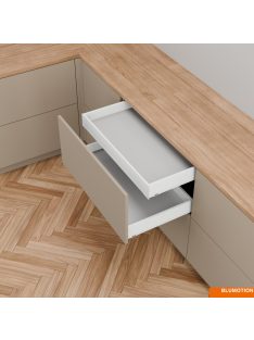   Blum tandembox antaro C 450 Blumotion selyemfehér belső 30 kg magasító korlátos fiókrendszer garnitúra
