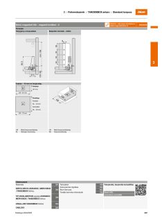   Blum tandembox antaro C 450 Tip-on Blumotion selyemfehér belső magasító korlátos fiókrendszer garnitúra 0-20 kg összsúly