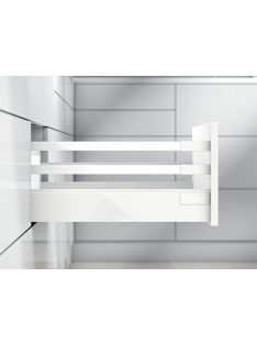   Blum tandembox antaro D - B 270 Blumotion selyemfehér frontkihúzásos 30 kg magasító korlátos fiókrendszer garnitúra
