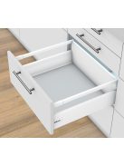 Blum tandembox antaro D - K 450 Blumotion szürke frontkihúzásos 65 kg magasító korlátos fiókrendszer garnitúra