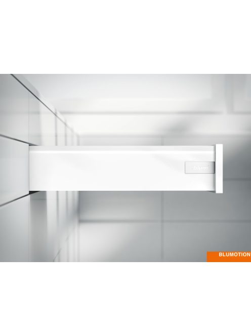 Blum tandembox antaro K 270 Blumotion selyemfehér frontkihúzásos 30 kg telioldalas fiókrendszer garnitúra