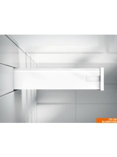   Blum tandembox antaro K 270 Tip-on Blumotion selyemfehér frontkihúzásos telioldalas fiókrendszer garnitúra 0-10 kg összsúly