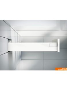   Blum tandembox antaro M 270 Tip-on Blumotion selyemfehér frontkihúzásos telioldalas fiókrendszer garnitúra 10-20 kg összsúly