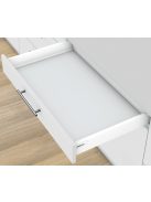 Blum tandembox antaro M 650 Blumotion szürke frontkihúzásos 65 kg telioldalas fiókrendszer garnitúra