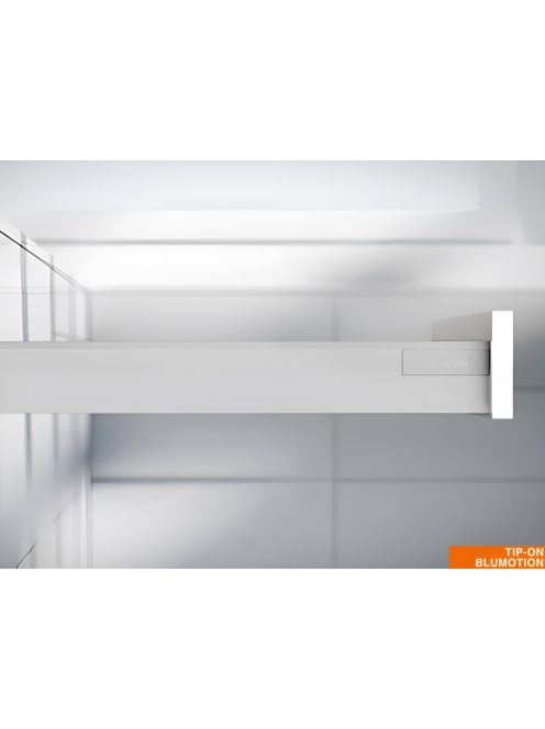 Blum tandembox antaro M 350 Tip-on Blumotion szürke frontkihúzásos telioldalas fiókrendszer garnitúra 15-30 kg összsúly