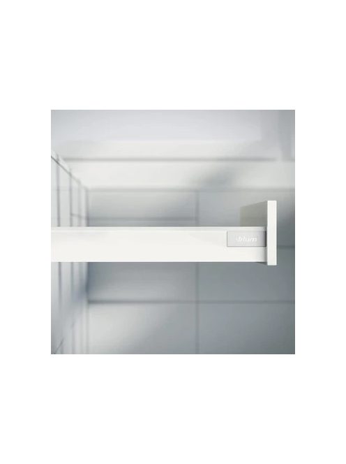 Blum tandembox antaro N 400 Blumotion selyemfehér frontkihúzásos 30 kg telioldalas fiókrend. garn.