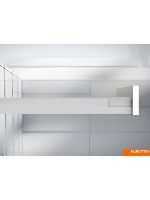 Blum tandembox antaro N 400 Blumotion szürke frontkihúzásos 30 kg telioldalas fiókrendszer garnitúra