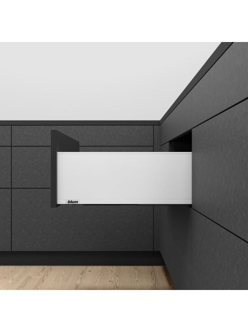 Legrabox pure C 270 Blumotion selyemfehér frontkihúzásos 40 kg fiókrendszer garnitúra