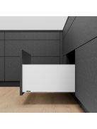 Legrabox pure F 450 Blumotion selyemfehér frontkihúzásos 40 kg fiókrendszer garnitúra