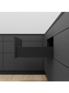   Legrabox pure K 400 Blumotion karbonfekete frontkihúzásos 40 kg fiókrendszer garnitúra