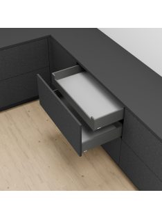   Legrabox pure K 300 Blumotion orionszürke belső 40 kg fiókrendszer garnitúra