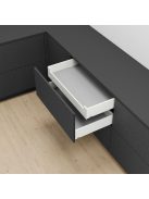 Legrabox pure K 400 Blumotion selyemfehér belső 40 kg fiókrendszer garnitúra