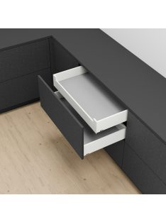   Legrabox pure K 300 Blumotion selyemfehér belső 40 kg fiókrendszer garnitúra