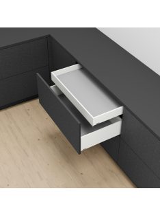   Legrabox pure M 550 Blumotion selyemfehér belső 70 kg fiókrendszer garnitúra