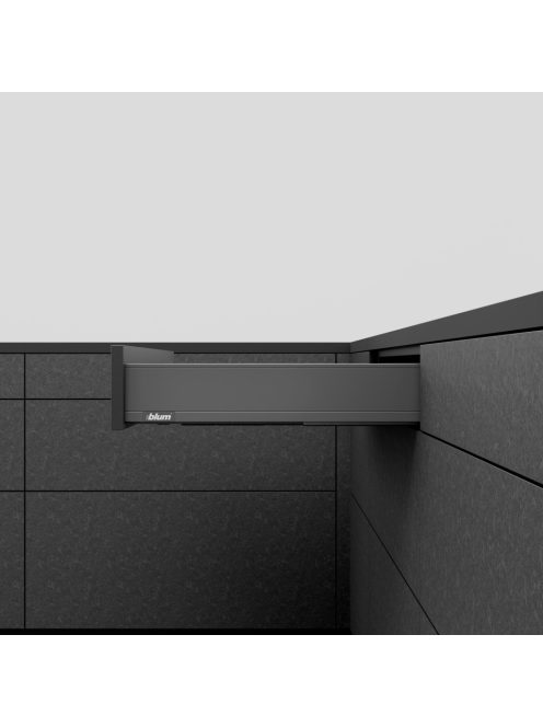 Legrabox pure N 500 Blumotion orionszürke frontkihúzásos 40 kg fiókrendszer garnitúra