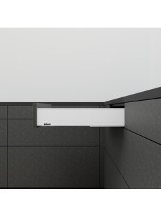   Legrabox pure N 400 Blumotion selyemfehér frontkihúzásos 40 kg fiókrendszer garnitúra