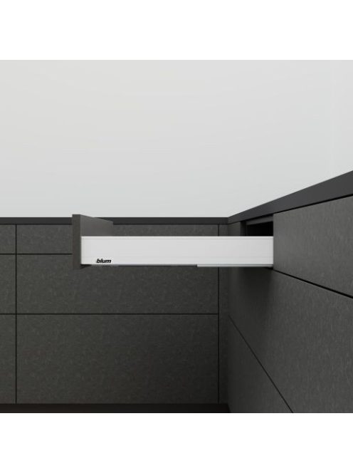 Legrabox pure N 500 Blumotion selyemfehér frontkihúzásos 40 kg fiókrendszer garnitúra