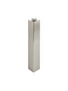 Lábazati előlaphoz 90°-os külső sarok 150-es, inox szálcsiszolt matt